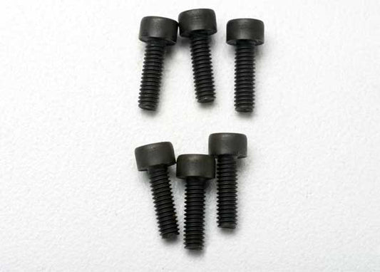 Traxxas 2.5x8mm Cap-Head Machine Screws (6) TRA3965