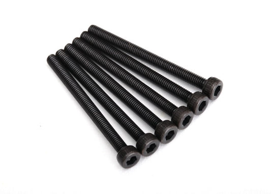 TRA3971 Traxxas Screws, 3x35mm cap-head machine (hex drive) (6)