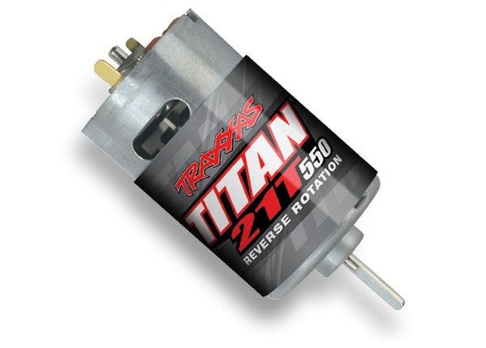 Traxxas Motor, Titan 550, reverse rotation TRA3975R