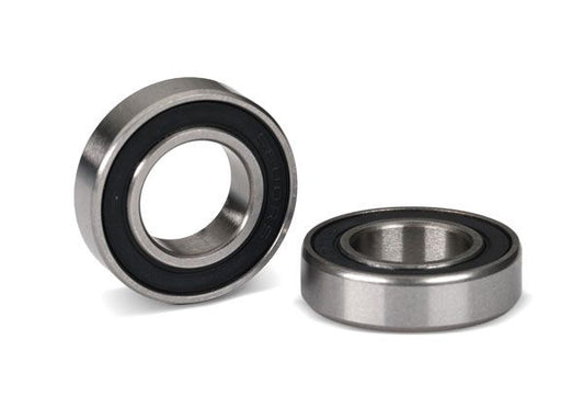 Traxxas Ball bearings, black rubber sealed (10x19x5mm) (2) TRA4889X