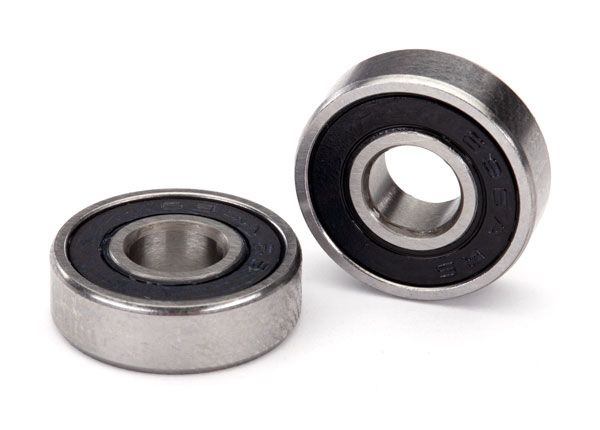 Traxxas Ball bearing, black rubber sealed (6x16x5mm) (2) TRA5099A