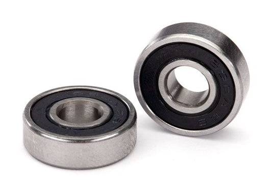 Traxxas Ball bearing, black rubber sealed (6x16x5mm) (2) TRA5099A