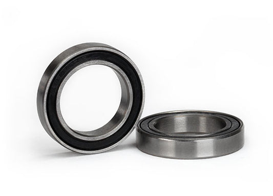 Traxxas Ball bearing, Black rubber sealed (15x24x5mm) (2) TRA5106A