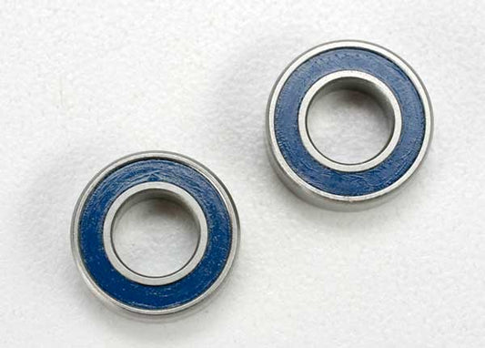 Traxxas Ball Bearing, Blue Rubber Sealed (6x12x4mm) (2) TRA5117