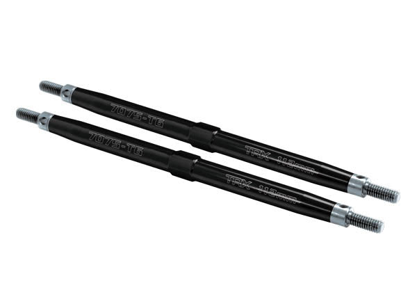 TRA5141A Traxxas Toe Links Black-Anodized, 112mm, Front(T-Maxx)(2)