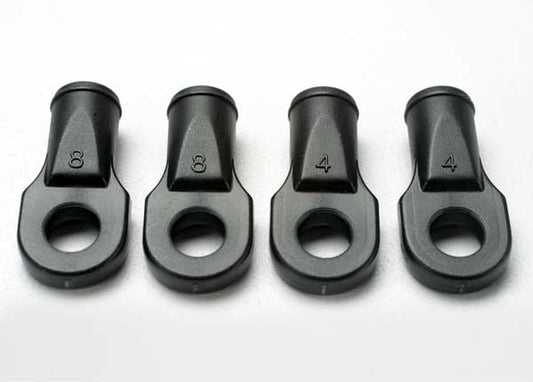 Traxxas Rod ends, Revo (large, for rear toe link only) (4) TRA5348