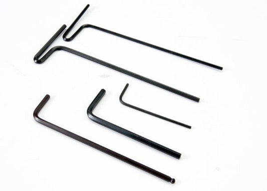 TRA5476X Traxxas Hex Wrenches; 1.5mm, 2mm, 2.5mm, 3mm, 2.5 Ball