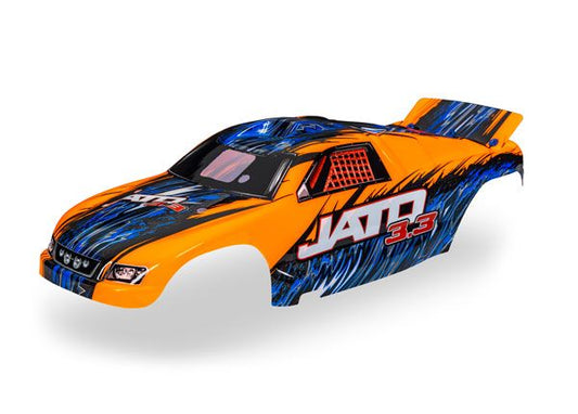 TRA5511T Traxxas Body, Jato, Orange (Painted, Decals Applied)