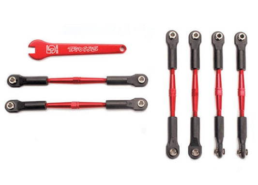 TRA5539X Traxxas Aluminum Turnbuckles (Red) (Jato)
