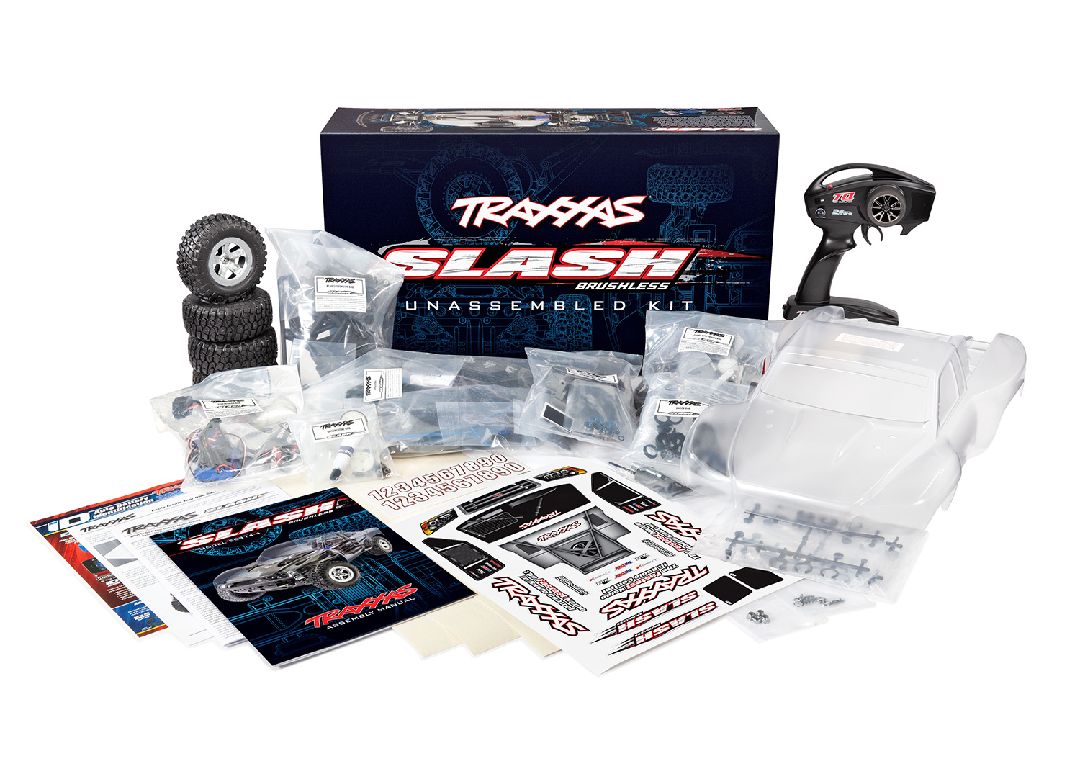 Traxxas 1/10 Slash BL-2S HD Clipless Unassembled Kit TRA58314-4