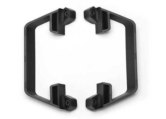 TRA5833 Traxxas Nerf bars, low CG (black)