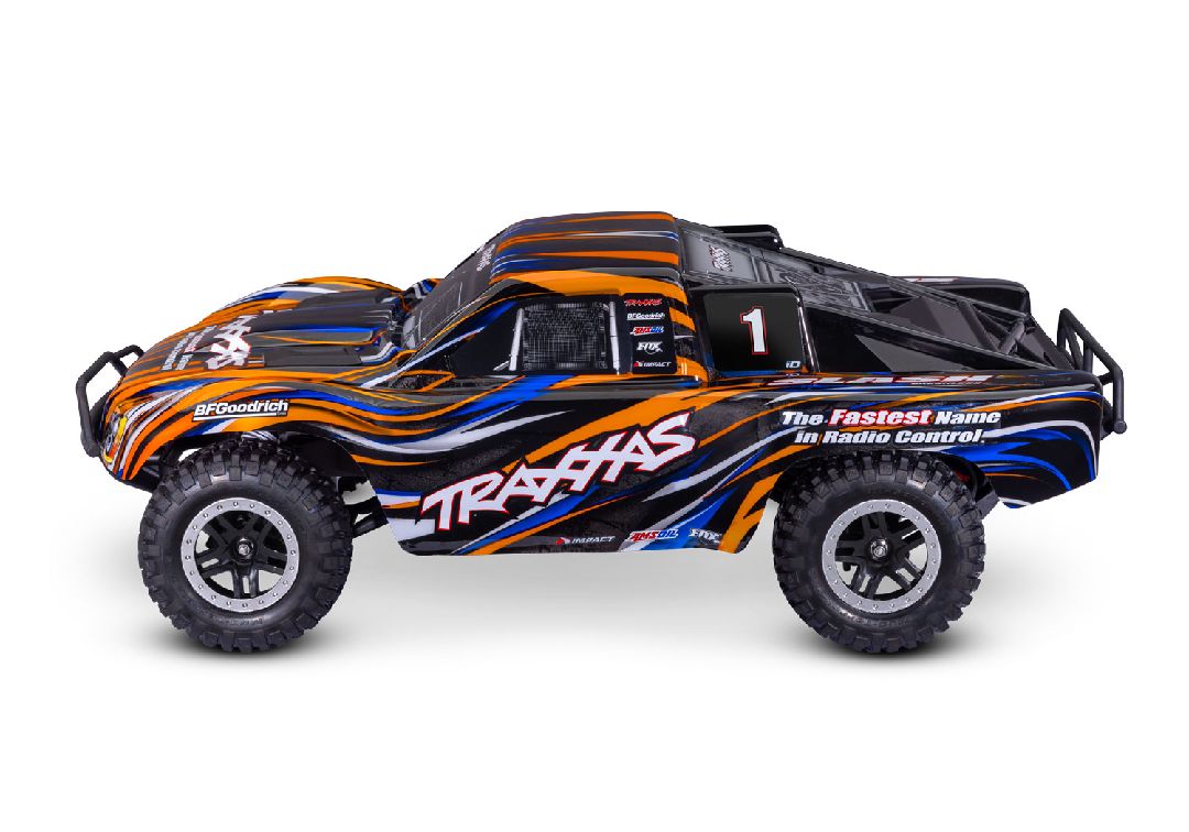 Traxxas 1/10 Slash 2WD, BL-2s HD Brushless, Clipless - Orange TRA58334-4ORANGE