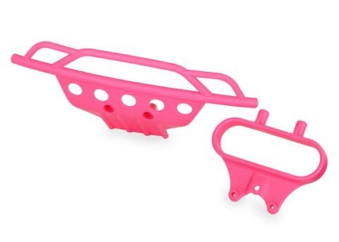Traxxas Slash Bumper with Mount (Front)(Pink) TRA5835P