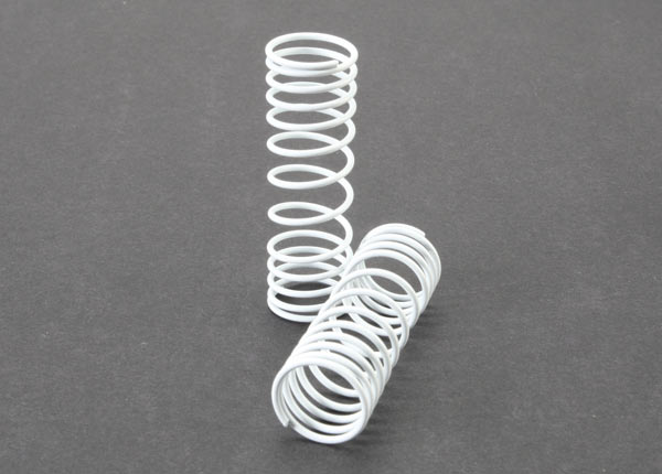 Traxxas Front Shock Spring Set (White) (2) TRA5857