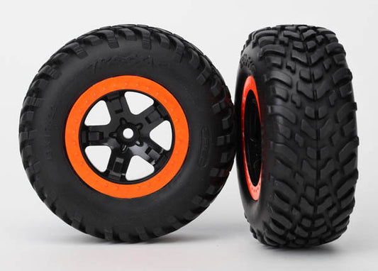 Traxxas Tire & wheel assy, glued TRA5864