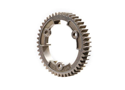 TRA6447R Traxxas Spur gear, 46-tooth, steel (wide-face, 1.0 metric pitch)