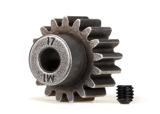 Traxxas Mod 1 Steel Pinion Gear 5mm Shaft (17) (compatible with steel spur gears) TRA6490X