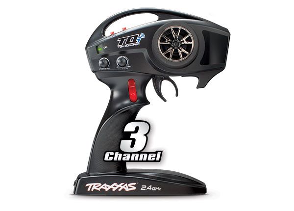 TRA6529 Traxxas Transmitter, TQi Traxxas Link enabled, 2.4GHz high output, 3-channel (transmitter only)