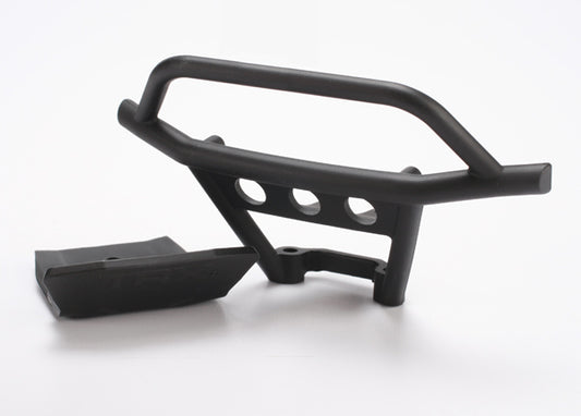 Traxxas Front Bumper/Skidplate Set (Black) TRA6735