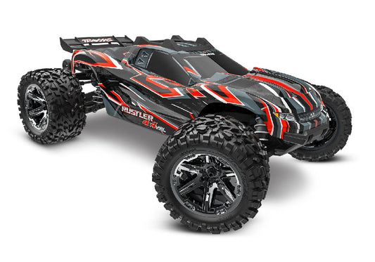 Traxxas 1/10 Rustler VXL 4x4 RTR - Red TRA67376-4RED