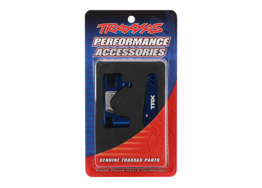 TRA6832X Traxxas Aluminum Caster Block Set (2) (Blue)
