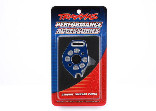 Traxxas Aluminum Motor Plate (Blue) TRA6890X