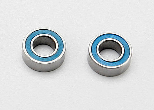 Traxxas 4x8x3mm Blue Rubber Sealed Ball Bearings (2) TRA7019