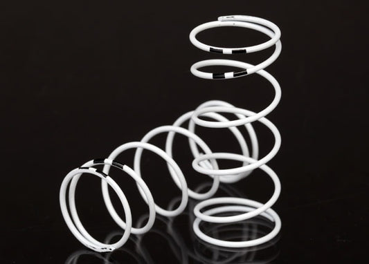 TRA7444 Traxxas Progressive Rate Long GTR Shock Springs (Black - 0.767 Rate) (2)