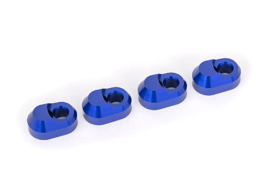 Traxxas Suspension Pin Retainer 6061-T6 Aluminum (Blue) (4) TRA7743-BLUE