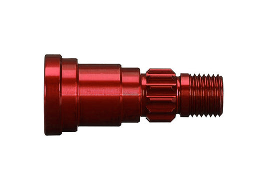 Traxxas Stub Axle, Aluminum (Red-Anodized) (1) TRA7768R
