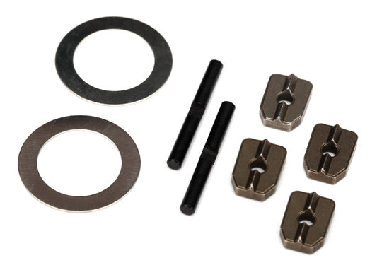 Traxxas X-Maxx Spider gear shaft (2)/ spacers TRA7783X