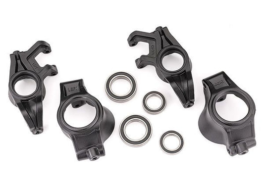 TRA7836X Traxxas Steering Blocks, Left &amp; Right/ Caster Blocks (C-Hubs), Left &amp; Right/ 20x32x7mm Bearings (2)/ 15x24x5mm Bearings (2)