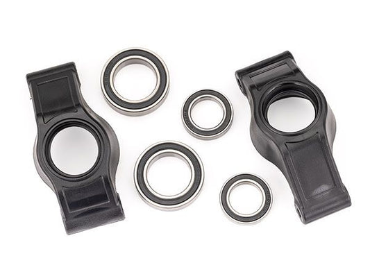 TRA7852X Traxxas Carriers, Stub Axle (Rear) (Left &amp; Right)/ 20x32x7mm Bearings (2)/ 15x24x5mm Bearings (2)