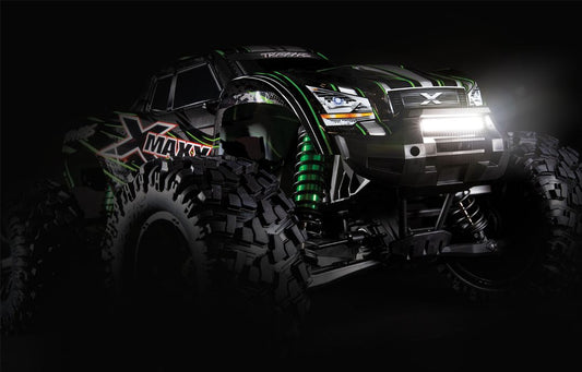 TRA7885 Traxxas X-Maxx High-Output LED Light Kit (includes headlights, tail lights, roof lights, and high-voltage power amplifier)