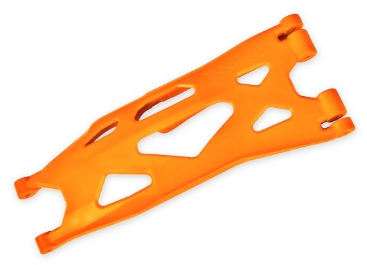 TRA7893T Traxxas Suspension arm, lower, Orange (1) (right, front or rear) (for use with TRA7895 X-Maxx WideMaxx suspension kit)