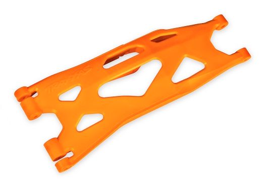 TRA7894T Traxxas Suspension arm, lower, Orange (1) (left, front or rear) (for use with TRA7895 X-Maxx WideMaxx suspension kit)