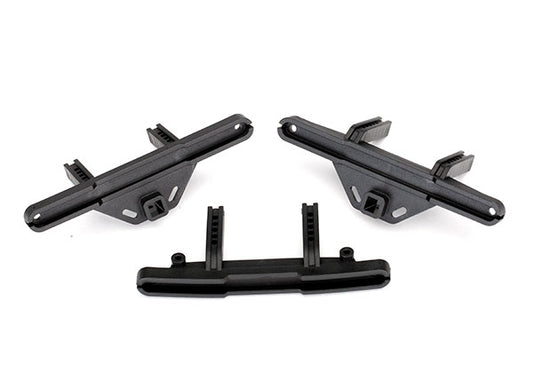 Traxxas Bumper mounts, front &amp; rear/ bumper mount, rear (offset) TRA8067X