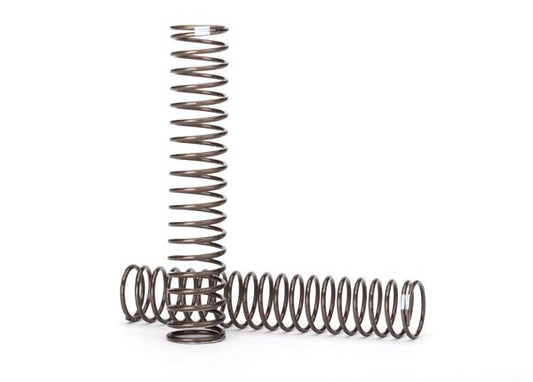 Traxxas Springs, shock, long (natural finish) (GTS) (0.29 rate, white stripe) TRA8153
