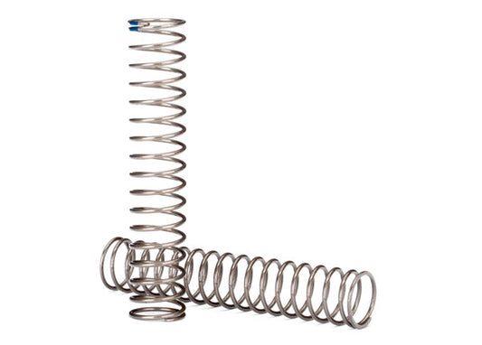 Traxxas Springs, shock, long (natural finish) (GTS) (0.62 rate, blue stripe) TRA8157