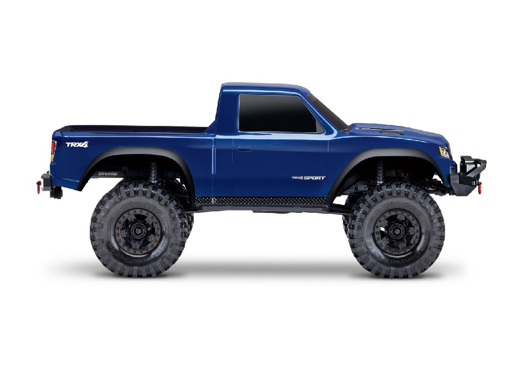 Traxxas TRX-4 Sport, clipless body, no battery or charger - Blue TRA82224-4BLUE