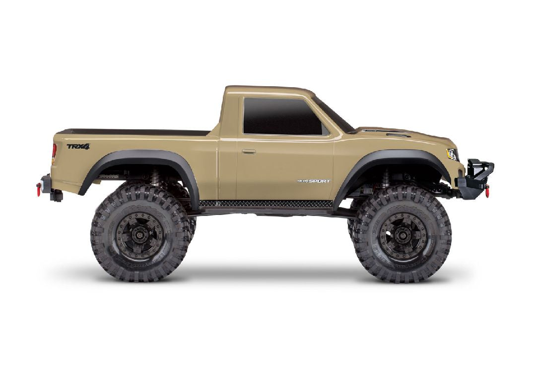Traxxas TRX-4 Sport, clipless body, no battery or charger - Tan TRA82224-4TAN