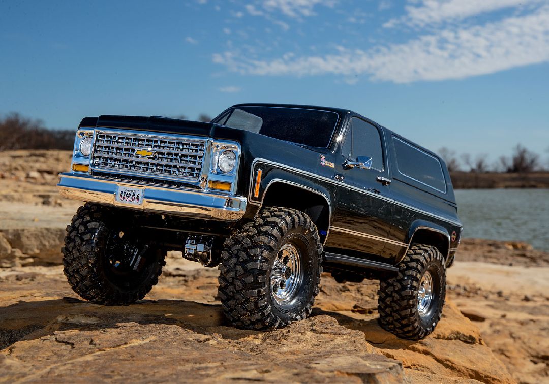 Traxxas TRX-4 1979 Chevrolet Blazer Clipless Body - Black TRA82276-4BLACK