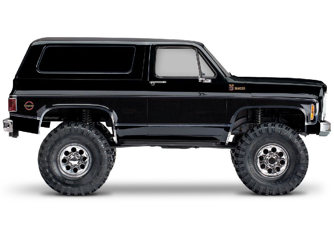 Traxxas TRX-4 1979 Chevrolet Blazer Clipless Body - Black TRA82276-4BLACK
