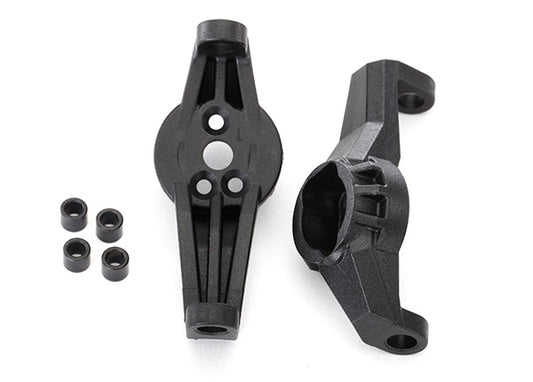 Traxxas Caster blocks (portal drive), left &amp; right/ kingpin bushings (4) TRA8232