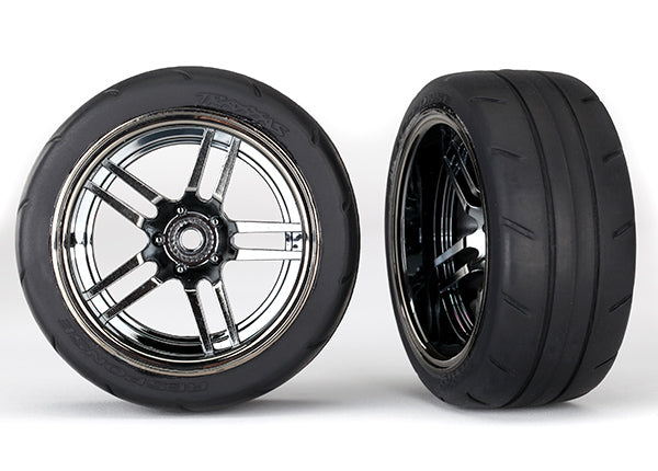 Traxxas Tires and wheels, assembled, glued TRA8374