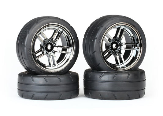 Traxxas Tires and wheels, assembled & glued TRA8375
