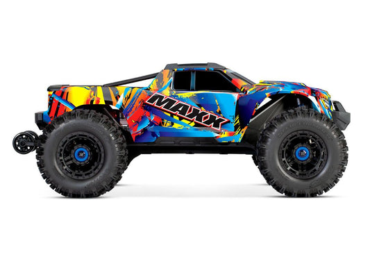 Traxxas Maxx 4S V2 - 1/10 Scale 4WD Brushless Monster Truck w/ WideMaxx Kit - RNR TRA89086-4RNR