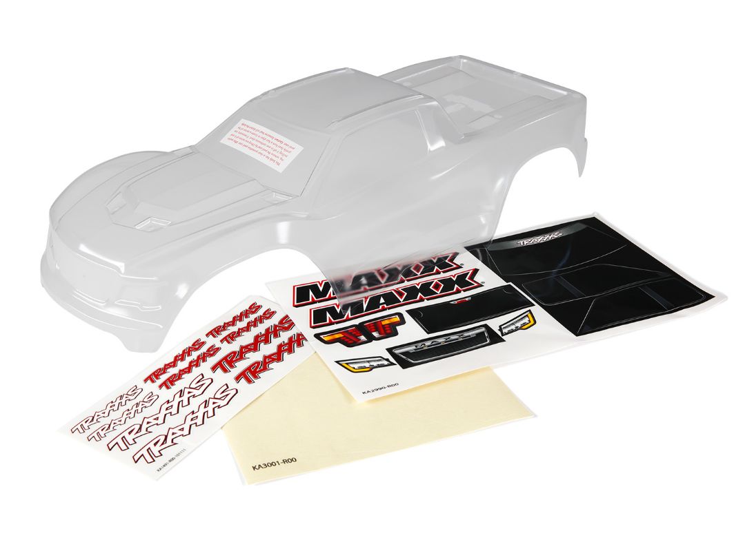 Traxxas Body, Maxx, heavy duty (clear) TRA8914