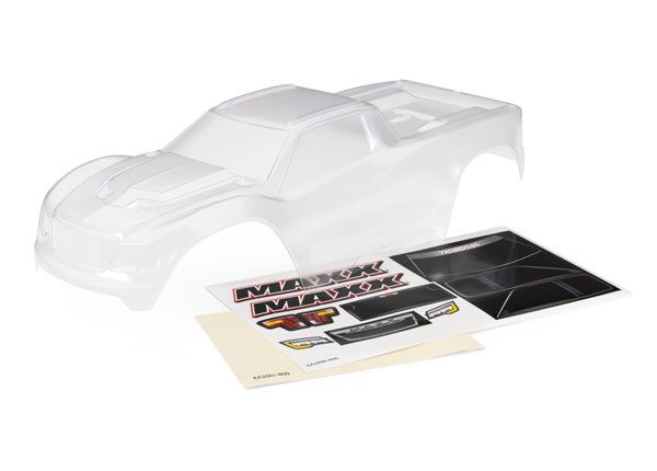 Traxxas Body, Maxx V2 (Clear) TRA8918