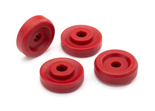 Traxxas Wheel washers, red (4) TRA8957R